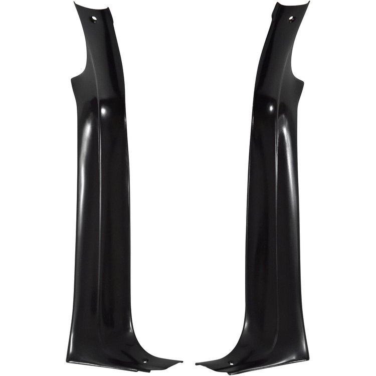 WS13-55GP for 1955-1957 Chevy Bel Air/210 2 Door Hardtop/ Nomad Windshield Garnish Molding Painted Pair