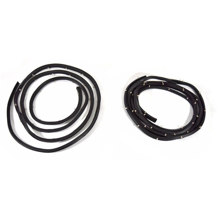 WS13-57D Front Door Weather Strip 1955-1960 Chevy 2 & 4-Door Sedan/Wagon