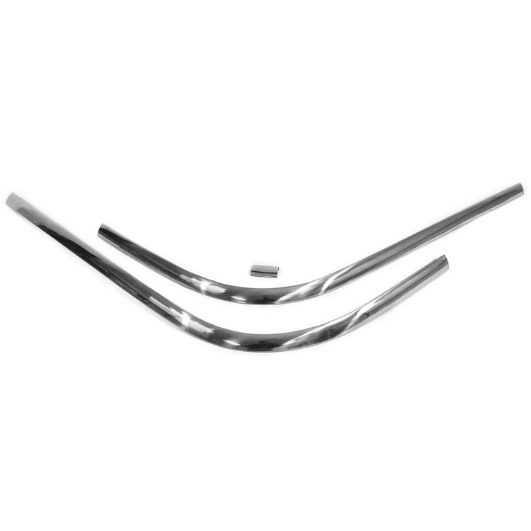WS15-56S Front Windshield Molding 1956 Ford Thunderbird Pair