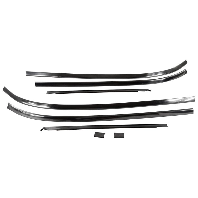 WS15-67M Front Windshield Molding Set for 1967-1972 Ford Trucks