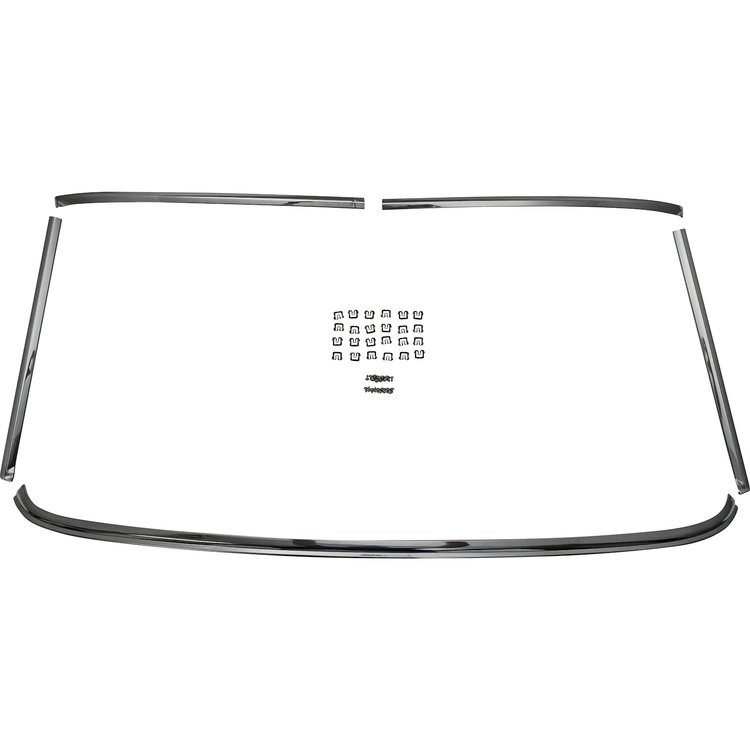 Windshield Molding Set 1964-1968 Ford Mustang Coupe