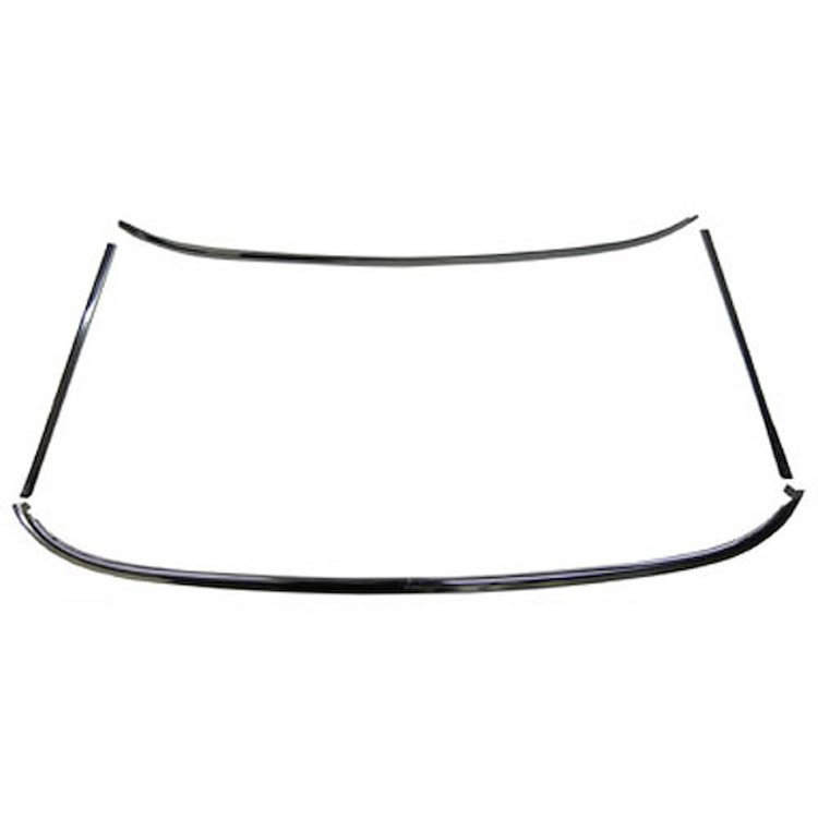 WINDSHIELD MOULDING SETS COUPE 5 PC TYPE 69-70 MUSTANG