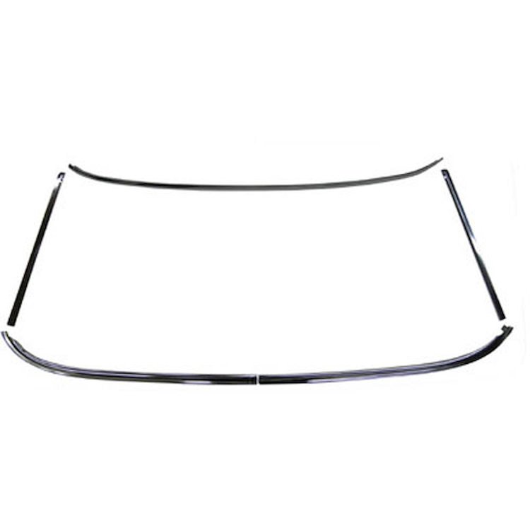 WINDSHIELD MOULDING SETS FASTBACK 5 PC TYPE 69-70 MUSTANG