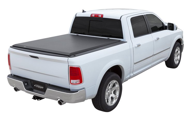 LITERIDER Roll-Up Tonneau Cover, 2002-2008 Dodge Ram 1500, 2003-2009 Dodge Ram 2500/3500, with 6 ft. 4 in. Bed