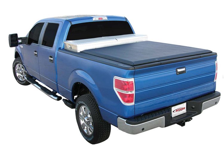 Toolbox-Edition Roll-Up Tonneau Cover, 2004-2014 Ford F-150, with 8 ft. Bed