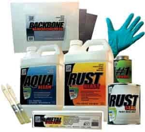 Trunk & Floor Pan Restoration Kit Grey