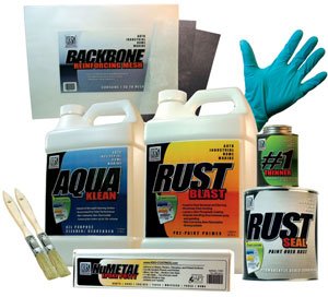 Trunk & Floor Pan Restoration Kit Off White
