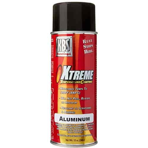 Xtreme Temp Coating (XTC) 12 oz Aerosol Can Aluminum