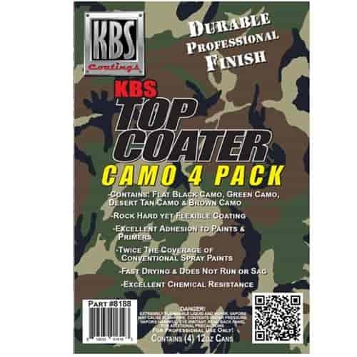 Top Coater Camo Aerosol 4 Pack