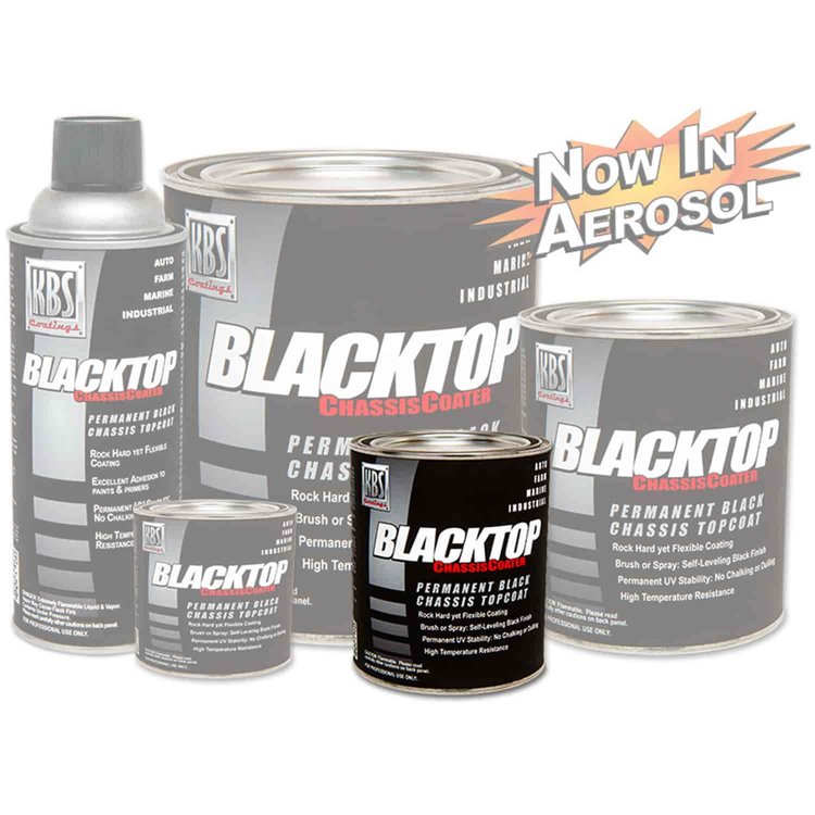 BlackTop Chassis Paint 1 Pint Liquid