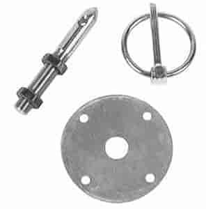 Hood Pin Kit Pin Length: 3"