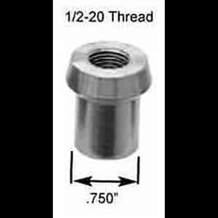 Threaded Tube End Thread: 1/2"-20 (Right Hand)