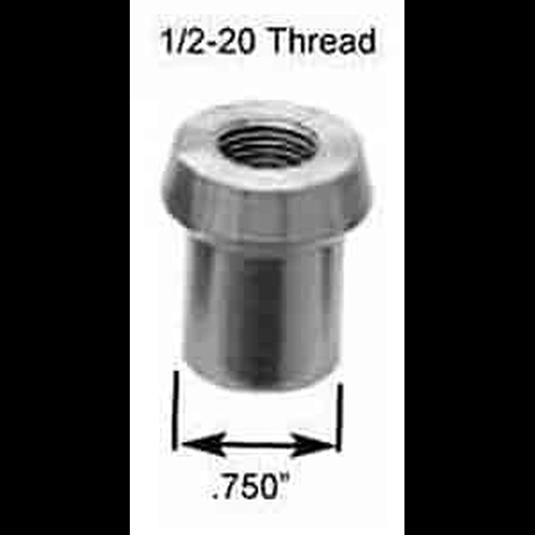 Threaded Tube End Thread: 1/2"-20 (Left Hand)