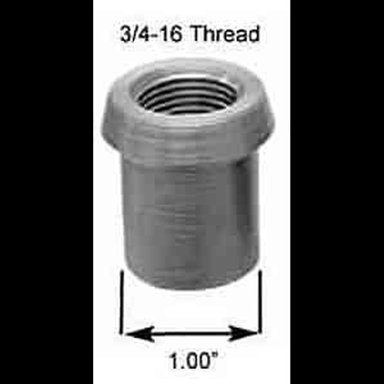 Threaded Tube End Thread: 3/4"-16 (Right Hand)
