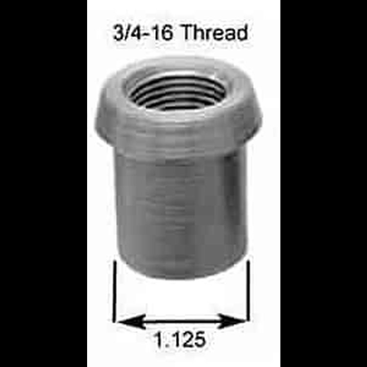 Threaded Tube End Thread: 3/4"-16 (Right Hand)