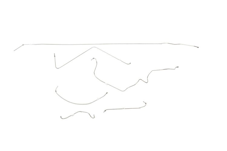 Cadillac Coupe Deville Brake Line Kits Power Drum Hardtop -1959