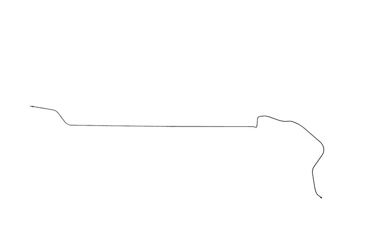 Cadillac Coupe Deville Fuel Return Line -1958 1959 1960
