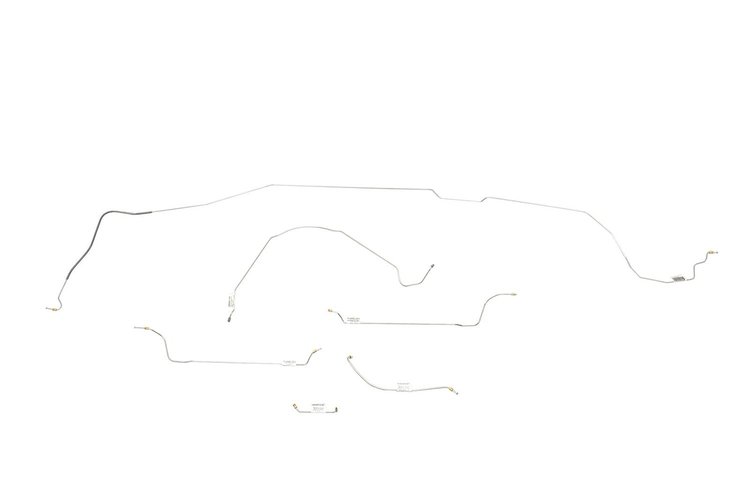 Chevrolet Chevelle Brake Line Kits Hardtop - Power Drum -1964 1965