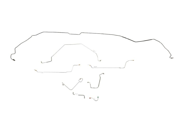 Chevrolet Chevelle Brake Line Kits Hardtop - Small Block And 6 Cylinder - Standard Disc -1967