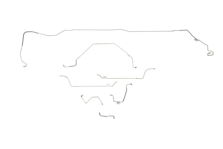 Chevrolet El Camino Brake Line Kits Standard Drum - Small Block And 6 Cylinder -1967