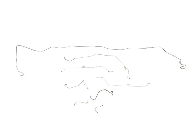 Chevrolet Chevelle Brake Line Kits Standard Disc - Small Block And 6 Cylinder -1967