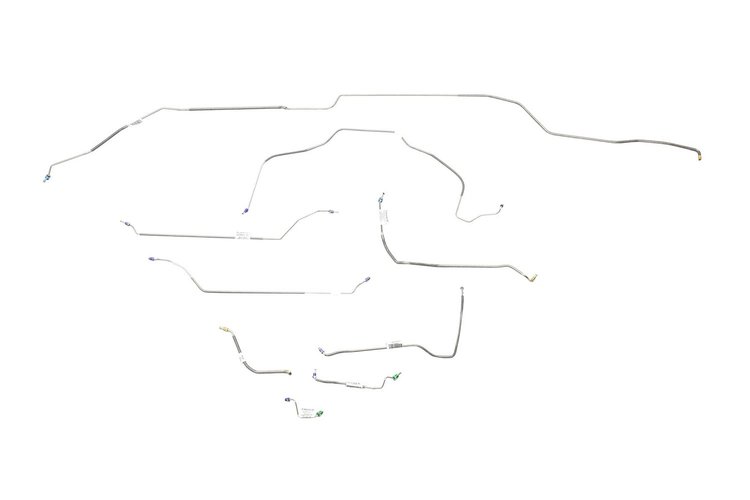 Complete Brake Line Kit for 1970 Chevrolet Chevelle  w/Hardtop & Power Disc Brakes [Stainless Steel]