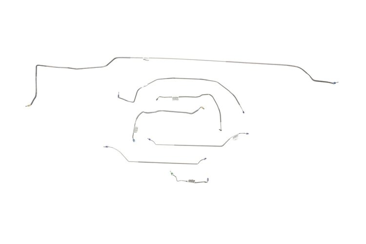 Chevrolet Chevelle Brake Line Kits Convertible - Power Drum -1970 1971 1972