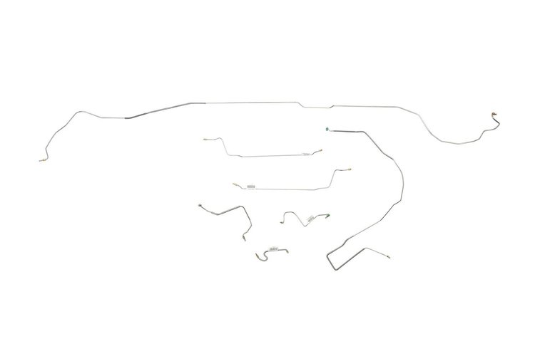 Chevrolet Chevelle Super Sport Brake Line Kits Hardtop - Big Block - Standard Drum -1967