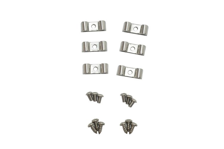 Line Clamps - 3/16 in - 6 per Pack