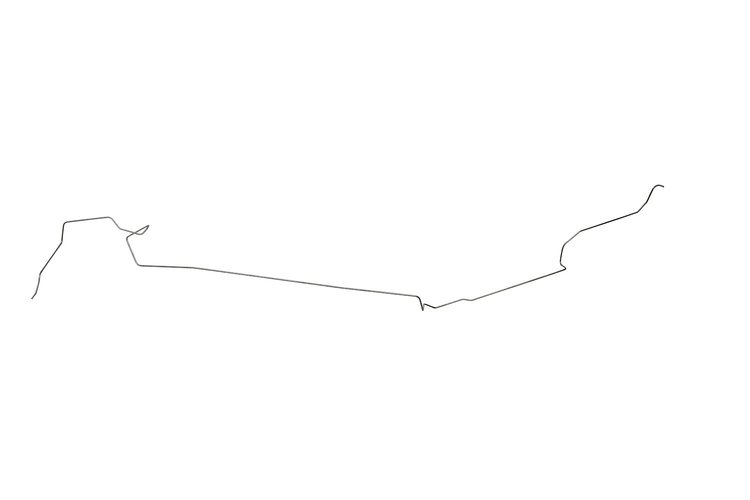 Pontiac Grand Prix Brake Line Kits Standard Brake - Wide Saddle -1963 1964