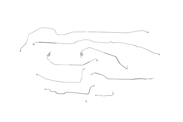 Chevy / GMC Pick Up Brake Line Kits 2WD Short Bed - Power Disc -1976 1977 1978 1979 1980