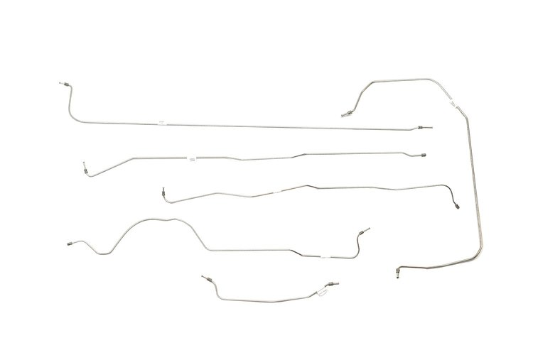 Chevy / GMC Pick Up Brake Line Kits Short Bed - 2nd Series -1955 1956 1957