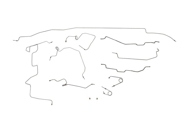 Chevy / GMC Pick Up Brake Line Kits 4WD Regular Cab Long Bed -1995 1996 1997 1998