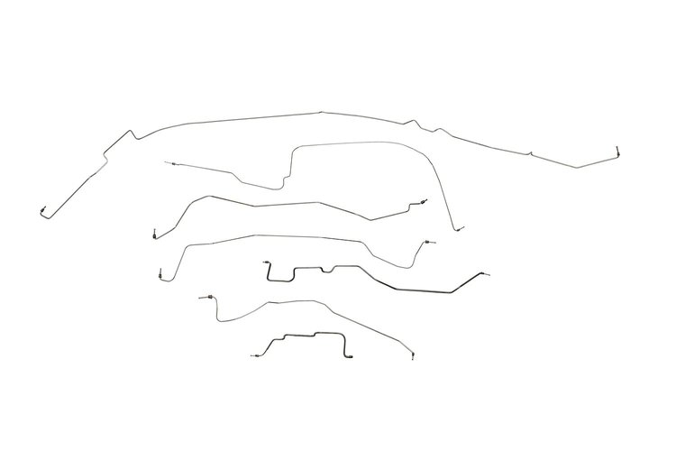 Chevy / GMC Van G30 Brake Line Kits 3500 Express Van - Short Wheelbase -1997 1998 1999 2000 2001 200