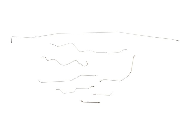 Chevy / GMC Pick Up Brake Line Kits 2WD Long Bed Power Brake -1964 1965