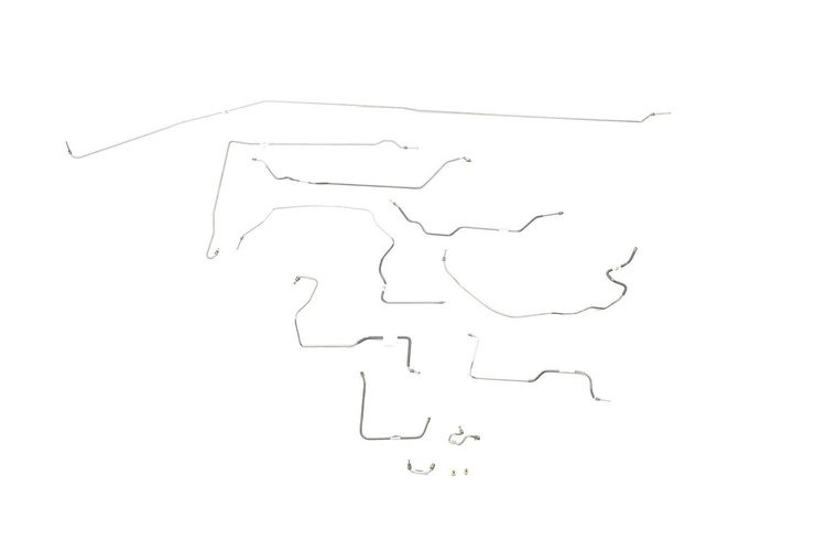 Chevy / GMC Pick Up Brake Line Kits 2WD Long Bed Standard Brake -1966