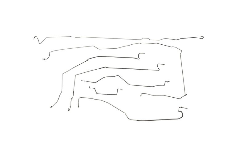 Chevy / GMC Pick Up Brake Line Kits W/ Rubber Hoses 4WD Regular Cab Long Bed -1999 2000