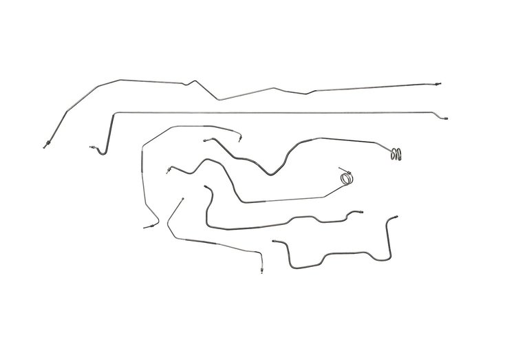 Chevy / GMC Pick Up Brake Line Kits 4WD Camper Special No Load Sensor 5 in Offset -1982 1983 1984 19