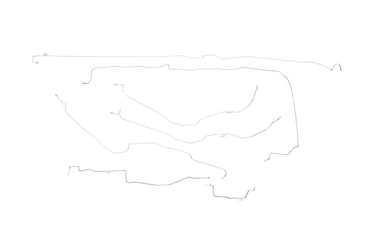 Chevy / GMC Pick Up Brake Line Kits 4WD Crew Cab Short Bed - Non Heavy Duty -1999 2000 2001