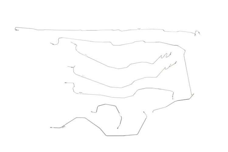 Chevy / GMC Pick Up Brake Line Kits 4WD Extended Cab Short Bed with Quadrasteer -2002