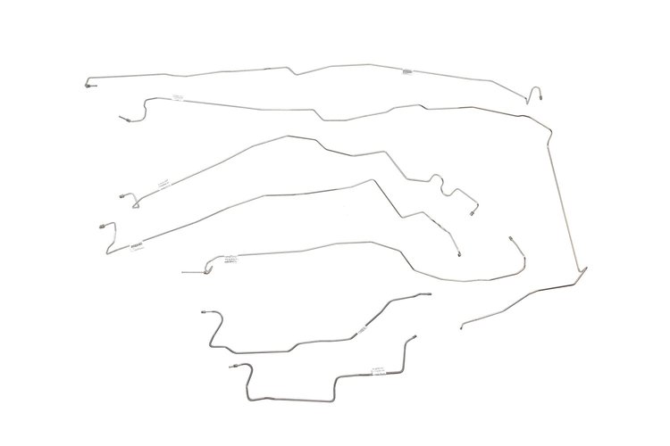 Chevy / GMC Pick Up Brake Line Kits W/ Rubber Hoses 4WD Regular Cab Short Bed -2006 2007