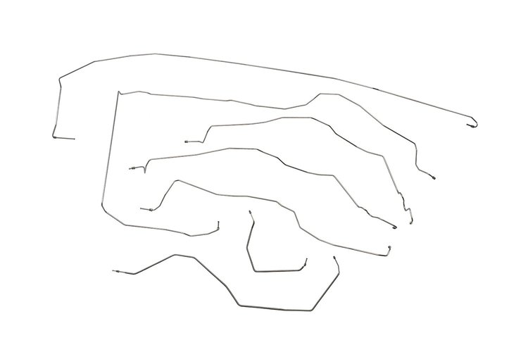 Chevy / GMC Yukon XL Brake Line Kits Yukon XL with Quadrasteer -2002