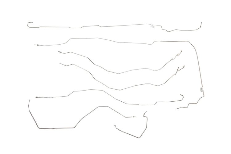 Chevy / GMC Suburban Brake Line Kits Suburban with Quadrasteer -2002