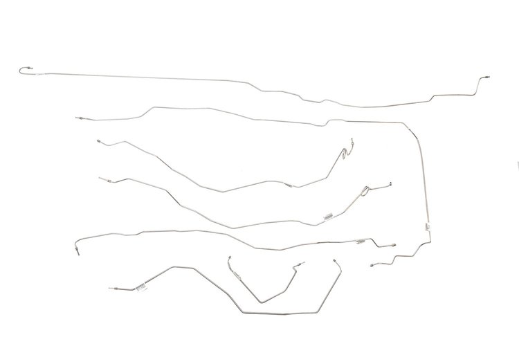 Chevy / GMC Pick Up Brake Line Kits 4WD Crew Cab Short Bed with Quadrasteer -2003 2004 2005