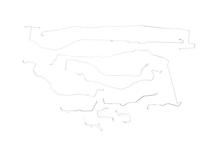 Chevy / GMC Suburban Brake Line Kits 4WD - With AWD ESC Active Brake System -2005 2006