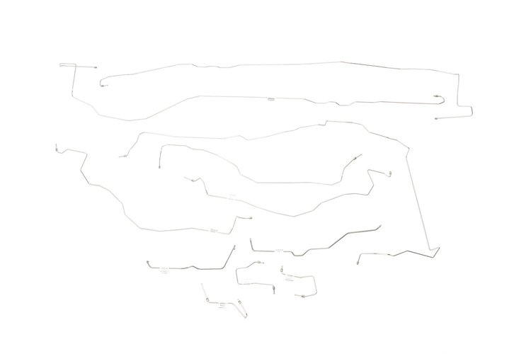 Chevy / GMC Yukon XL Brake Line Kits 4WD - with AWD ESC Active Brake System -2005 2006