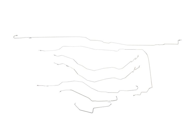 Chevy / GMC Pick Up Brake Line Kits 4WD Dual Rear Wheels Long Bed -2001 2002