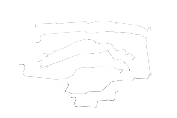 Chevy / GMC Pick Up Brake Line Kits W/ Rubber Hoses 2WD Regular Cab Short Bed -2005 2006 2007