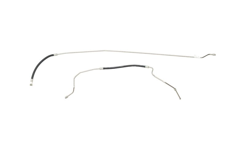 CTF1105-SC Fuel Feed Line Set for 1996-1998 Chevrolet/GMC K-Series 1/2 and 3/4 Ton Truck [Stainless Steel]