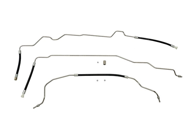 CTR1050-SC Fuel Return Line Set for 1996-1999 Chevrolet Tahoe and GMC Yukon [Stainless Steel]